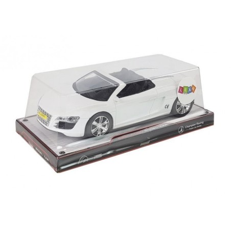 Kabriolet mänguauto valge 1:18