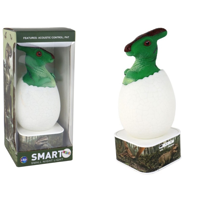 Parasaurolophus Micro USB dinosaurus LED öölamp