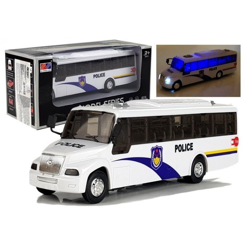 Politseibuss valge tuledega