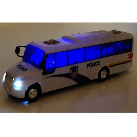 Politseibuss valge tuledega