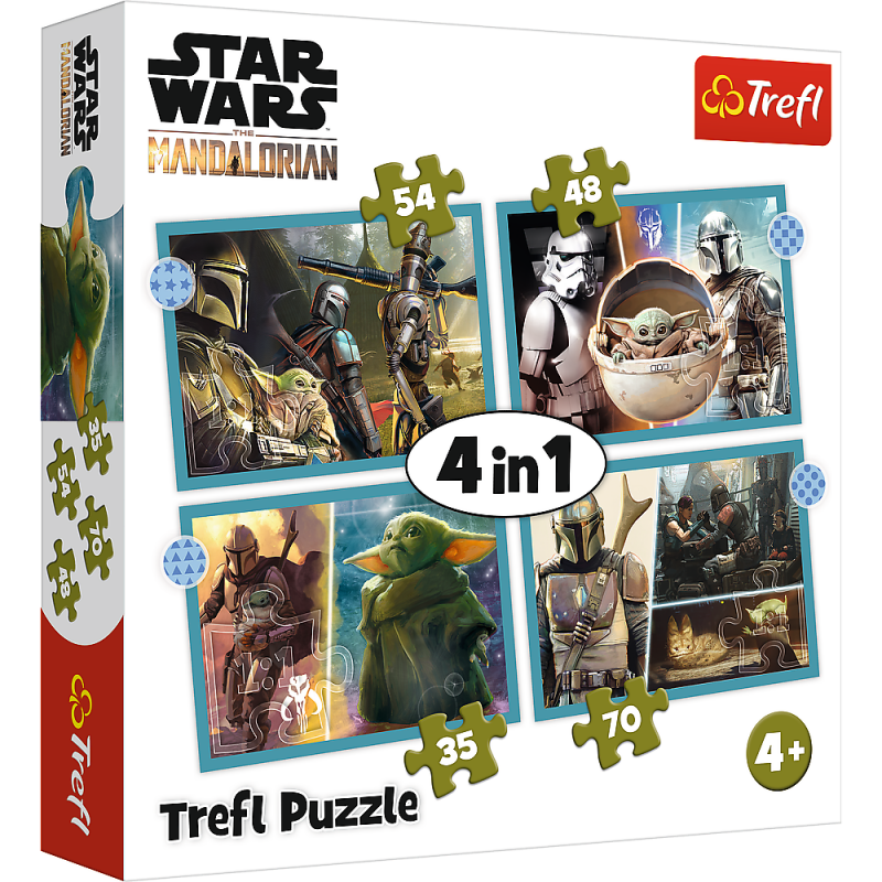 Pusle - "4in1" - Mandalorian Trefl 34397