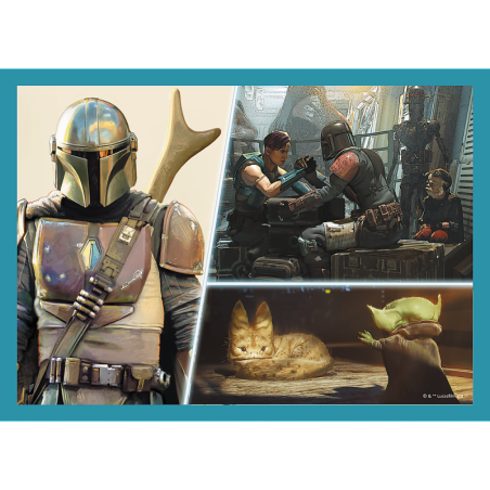 Pusle - "4in1" - Mandalorian Trefl 34397