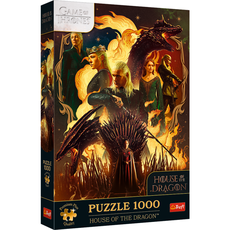 Pusle – 1000 Premium Plus – Dragon's Kin Trefl 12068