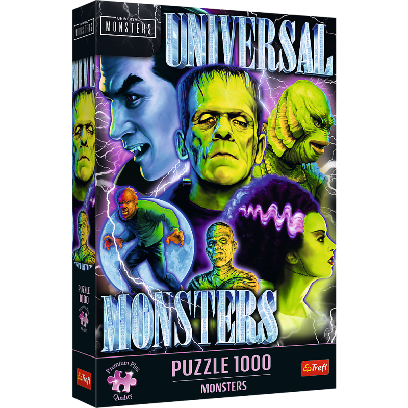 Pusle – 1000 Premium Plus – Monster Trefl 12070