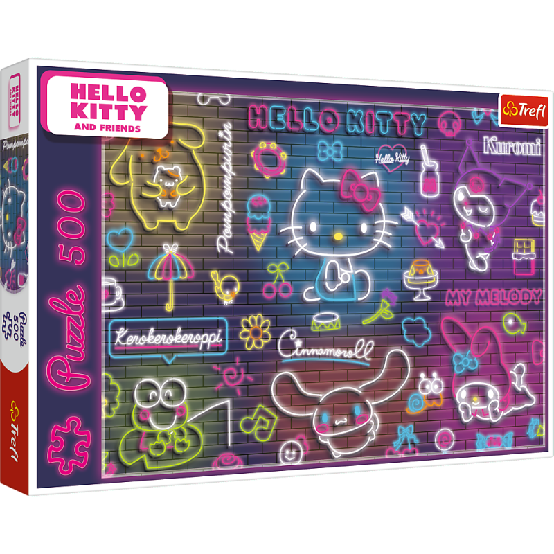 Pusle – 500 – Neoon Hello Kitty Trefl 37523