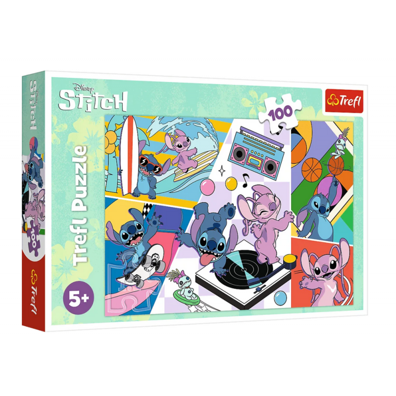 Pusle 100tk. Mälestused Lilo ja Stitch Trefl 16473