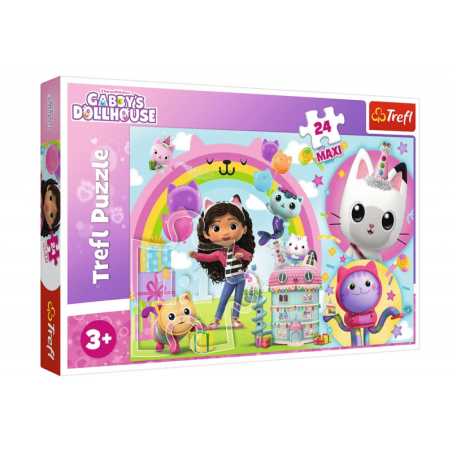 Pusle 24 tk. Maxi rõõmsameelne Gabi Trefl 14353