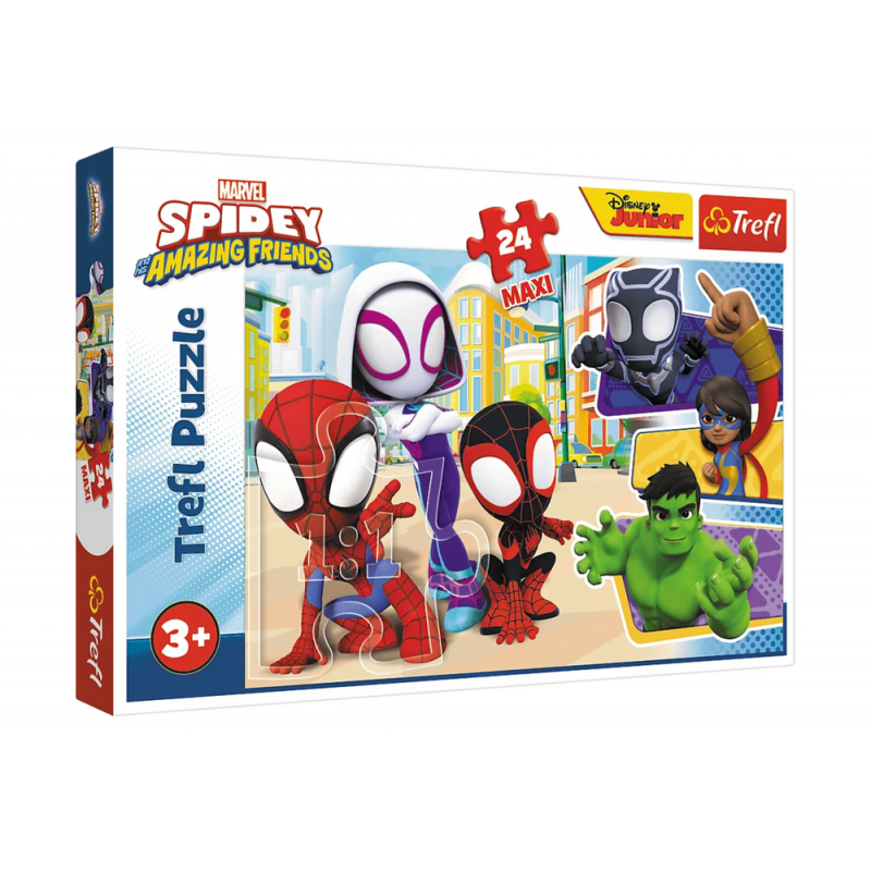 Pusle 24tk Maxi Spidey ja sõbrad Trefl 14348