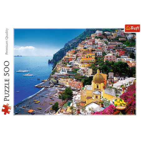 Pusle 500 tk. Positano, Amalfi rannik, Itaalia Trefl 37145