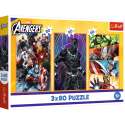Pusle – 3x80 – päevad täis tegevust – Disney Marvel The Avengers Trefl 34883