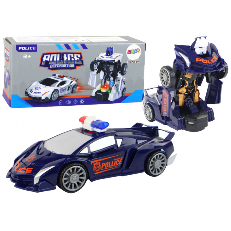 Robot-autopolitsei meresinine 2in1 transformatsioon