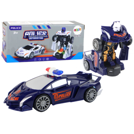 Robot-autopolitsei meresinine 2in1 transformatsioon