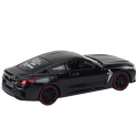 Sportauto metallist hõõrdajamiga avatavad elemendid 1:24 must
