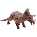 Suur Triceratops Dinosaur Figure Sound 36 cm Pruun