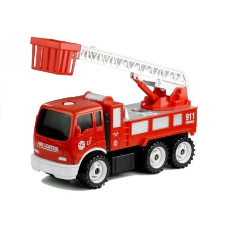 Tuletõrjeauto liuguri ja tööriistade lahtikeeramiseks