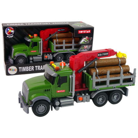 Autokraana, mis transpordib palke