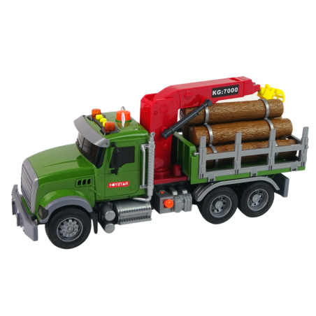 Autokraana, mis transpordib palke