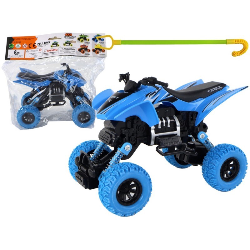 XC Quad Vehicle Hõõrdeajamiga sinine
