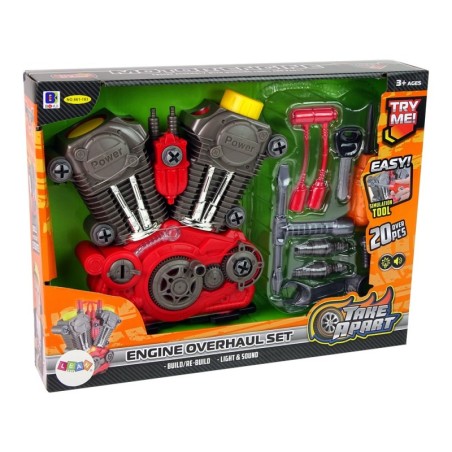 Automootor väikesele mehaanikule Ise kokku panna Tuled ja helid