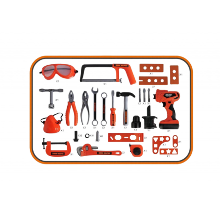 DIY komplekt tööriistakast akutoitel puur