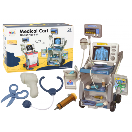 Väikese arsti stetoskoobi komplekt helesinine