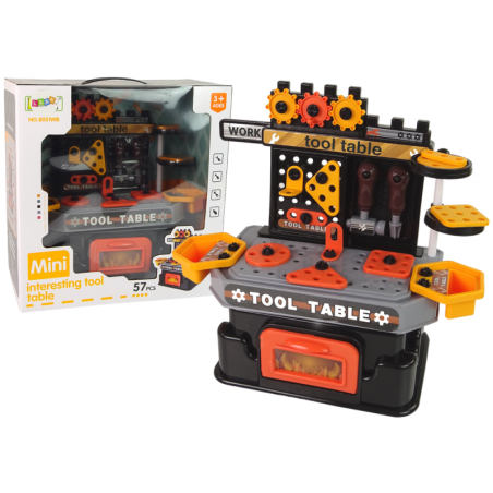 Loominguline isetegemise töötuba 57 tükki Töötoalaud + Tööriistad