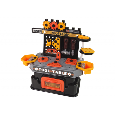 Loominguline isetegemise töötuba 57 tükki Töötoalaud + Tööriistad