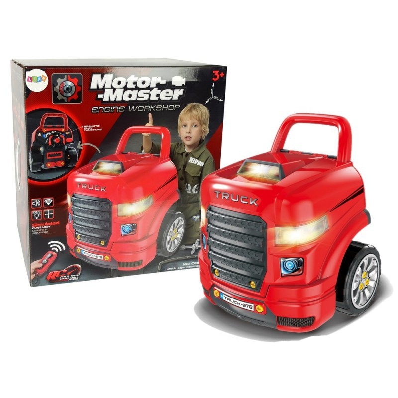 Mehaanikukomplekt, veoauto lahtivõtmiseks, töökoja tööriistad