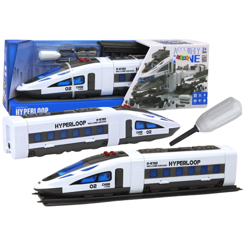 Lahtikeeratav rong rööbastega