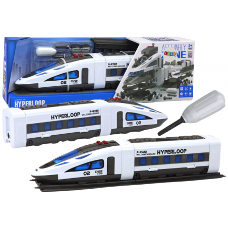 Lahtikeeratav rong rööbastega