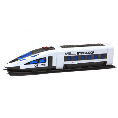 Lahtikeeratav rong rööbastega