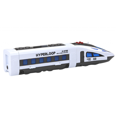 Lahtikeeratav rong rööbastega