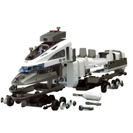 Lahtikeeratav rong rööbastega