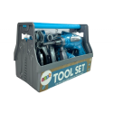 Tööriistakasti komplekt Saag puur Sinine