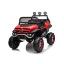 Elektriauto Mercedes Unimog S punane