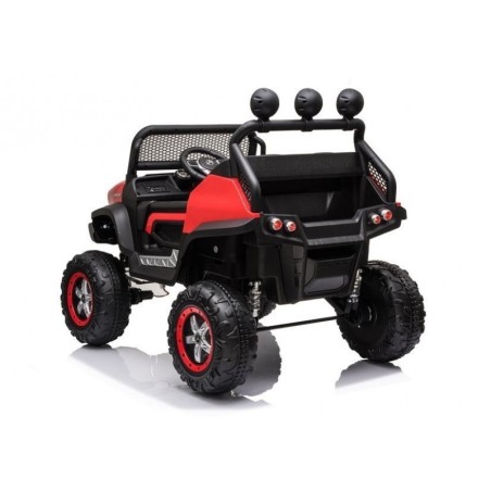 Elektriauto Mercedes Unimog S punane