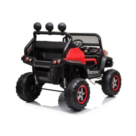 Elektriauto Mercedes Unimog S punane