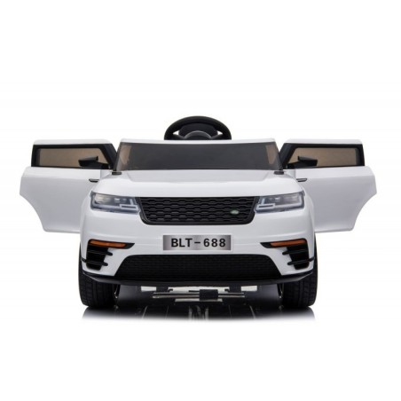 Elektriauto Land Rover valge