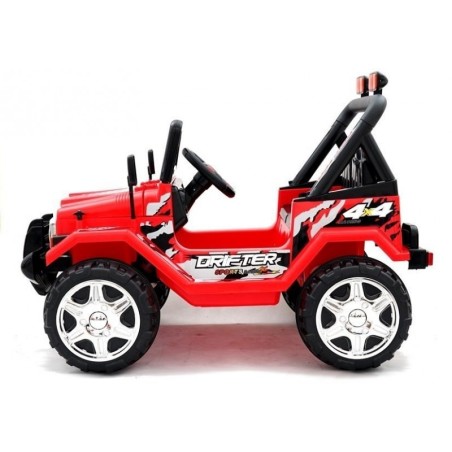 Elektriauto maastur punane