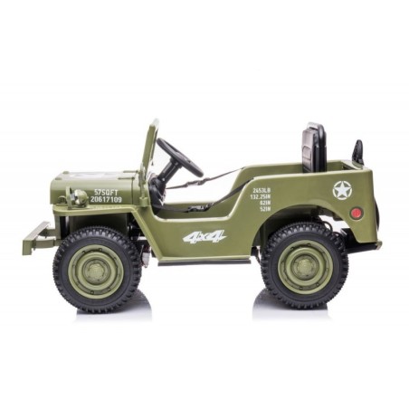 Elektriauto Oliivroheline 4x4