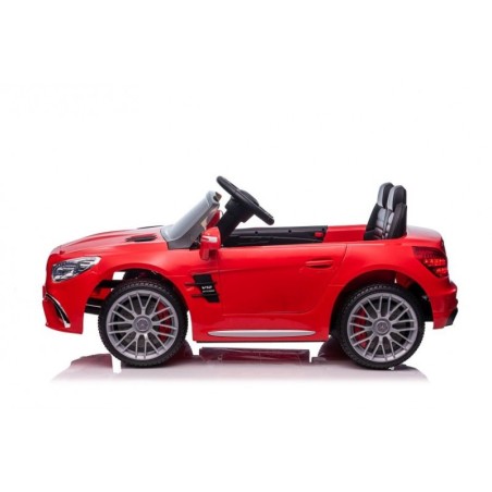 Elektriauto Mercedes SL65 S punane lakitud LCD