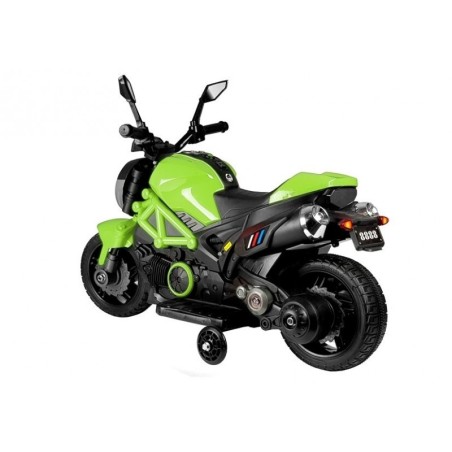 Elektrimootorratas roheline