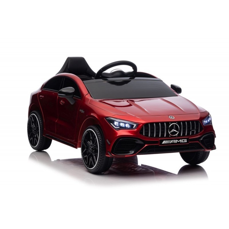 Elektriauto Mercedes CLA 45s AMG punane 4x4