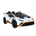 Elektriauto Lamborghini valge