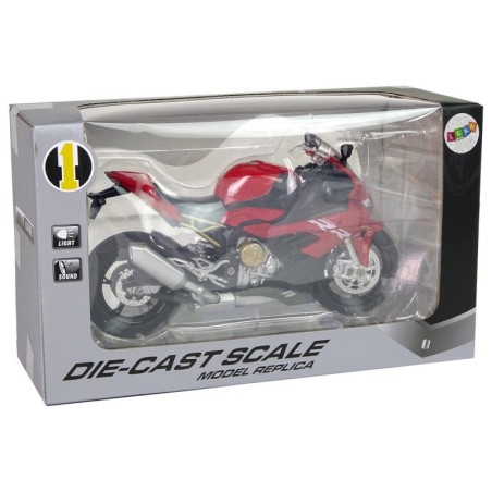 Mootorratta mudel BMW S1000RR Punased helituled