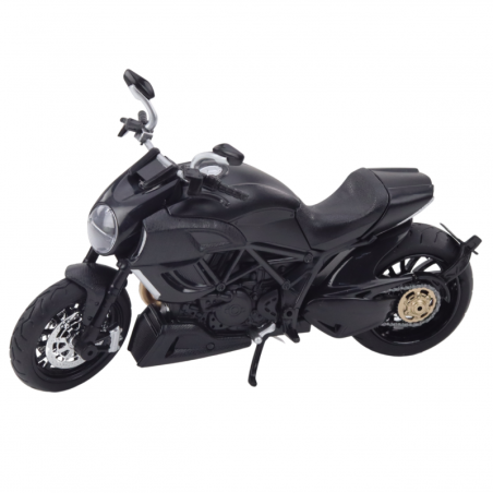 Sport Mootorratas Metall tuled Helid Kuldelemendid Must 1:12