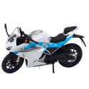 Sport Mootorratas Metall tuled Valge Sinine 1:12