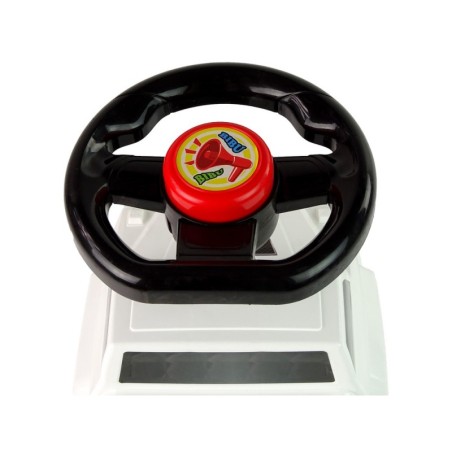 Tõukeauto QX-5500- 2 Horn seljatugi valge