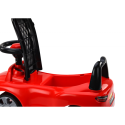 Tõukeauto QX-3396 Horn Storage Box Red