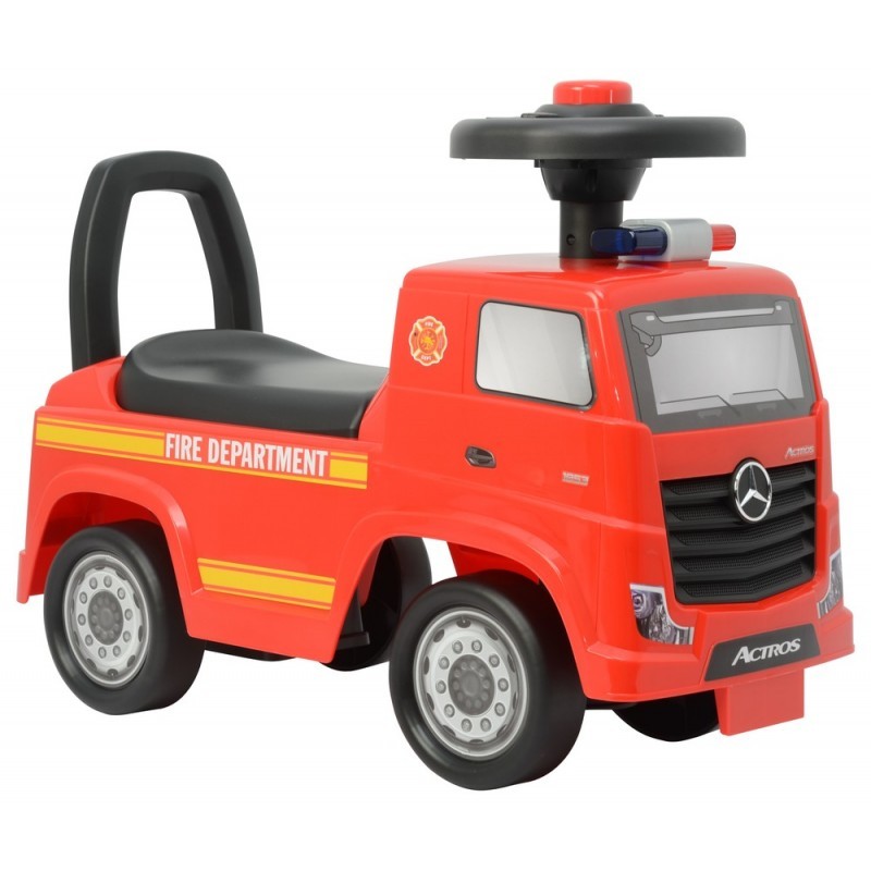 Tõukeauto Mercedes Actros Police 3316A Red ride-on